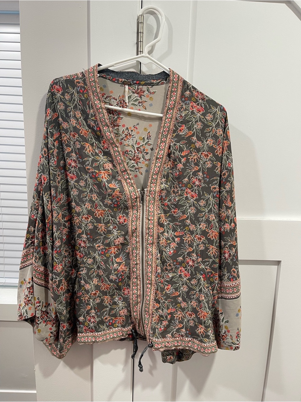 Free People Wildflower Cinched Kimono